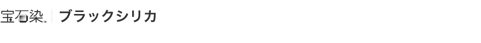 宝石染|ブラックシリカ